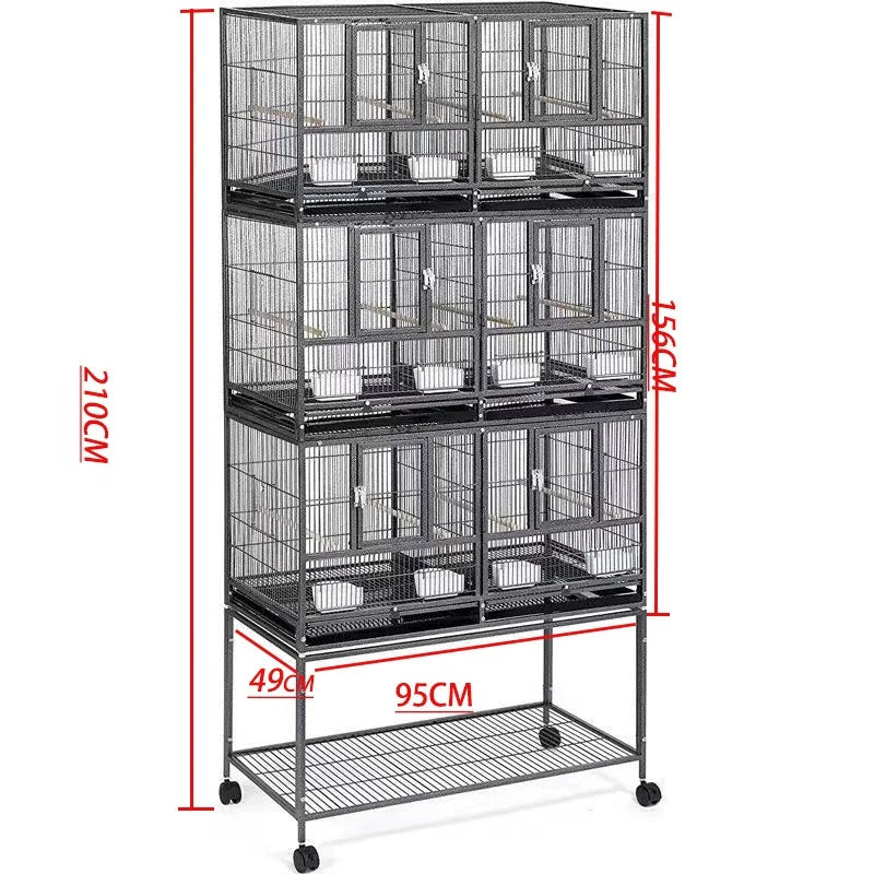 Breeding Large Wholesale cage for Parrots bird Cages Metal bird Breeding Nest portion Parrot Cage