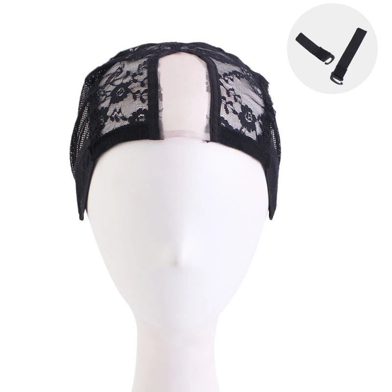 Customized Elastic Premium Material Wig Cap for Making Wigs Lace Adjustable Wig Cap Hairdressing Tools Factory Price
