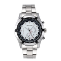 Men's Luxury Fashion Stainless Steel Wristwatch Business Casual Quartz Clock Glass Dial Window Pointer Display Alloy Custom Logo