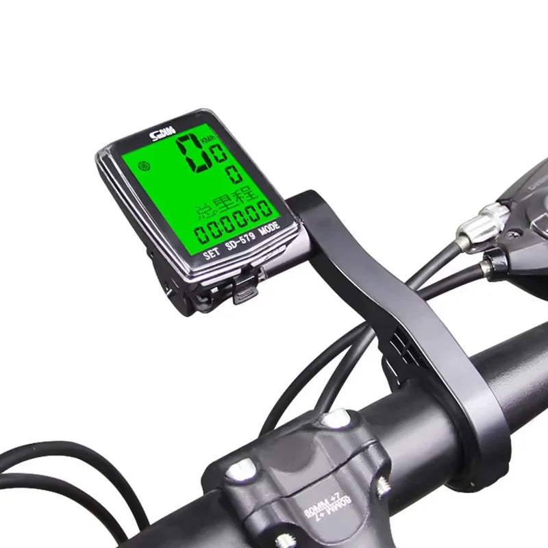 RIDERACE  Multifunction Bike Handlebar Extension Bracket Aluminum Alloy Computer Mount Holder SD-689 Cycling Accessories
