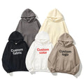 Wholesale Pullover Cropped Custom Logo Long Sleeve Sports Blank Oversized Heavyweight Cotton Wash Fashion Men Unisex Hoodies