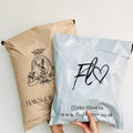 Custom Poly Plastic Mailer Custom Logo Postage Mailing Eco Friendly Shipping Packaging  Mailing Bag
