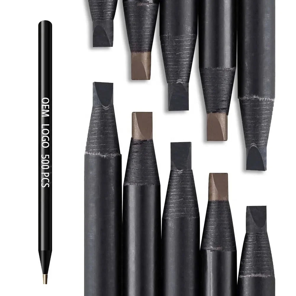 Private Label Custom Logo Waterproof Makeup  Eyebrow Pencil
