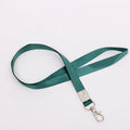 Custom Made Polyester Blank Lanyard Custom Color Logo Business Cell Phone Badge Holder PVC ID Card Holder Lobster Claw Buckle