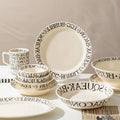 Creative French Ceramic Plate Ins High-grade Dessert Western Plate