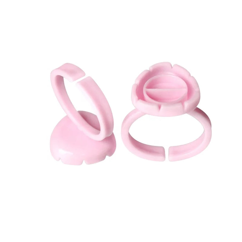 Top Quality Song Lashes Lash Tools Plastic Flower Glue Ring for Eyelashes Extensions