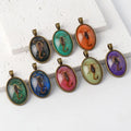 Luminous Amber Scorpion Charm Beaded Chain Necklace Inspired by Insect Antique Amber Glow in the Dark Scorpion Pendant Necklace
