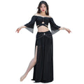 2025 Newest Sexy Style Oriental Belly Dancing Class Lesson Professional Training Costume Set for Women