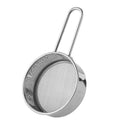 Kitchen Gadget Baking and Coffee Pastas Tea Stainless Steel Strainer Long Handle Mini Flour Sifter Sieve Mesh Filter