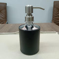2024 New Style Modern  Home Hotel Bathroom Accessory Glass and  Leather  Bathroom Accessories Set