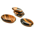 DIY Custom Colorful Natural Yellow Tiger Eye Worry Stone Tumb Stone Gemstone
