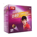 DHS ABS Plastic 1 Star Training Table Tennis Balls for Table Tennis Robot Ping Pong Balls Professional