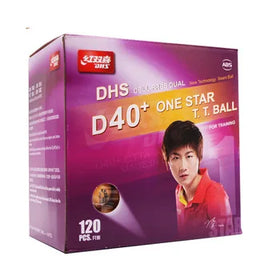 DHS ABS Plastic 1 Star Training Table Tennis Balls for Table Tennis Robot Ping Pong Balls Professional