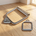 Gym Home Workout Pull Down Bar Electroplate D Cable Handle for Smith Crossover Machine