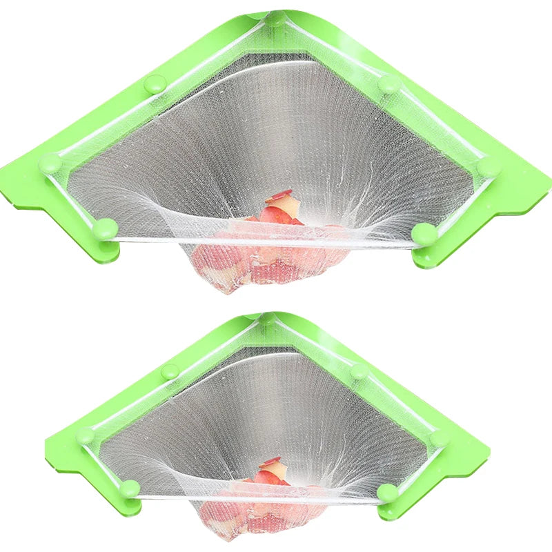 Plastic Eco-Friendly Multifunction Kitchen Sink Storage Basket Filter Screen Garbage Filter Blue