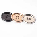 Stock 16 L Zinc Alloy 4 Holes Metal Button for Clothing