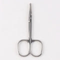 Stainless Steel Beauty Scissors Trim Eyebrows False Eyelashes Nose Hair and Other Cosmetic Tools Easy to Carry Manual