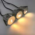 1W Mini LED Recessed Floor Deck Light LED Step Lighting Outdoor Step Lamp 12V 24V IP67 Outside Waterproof