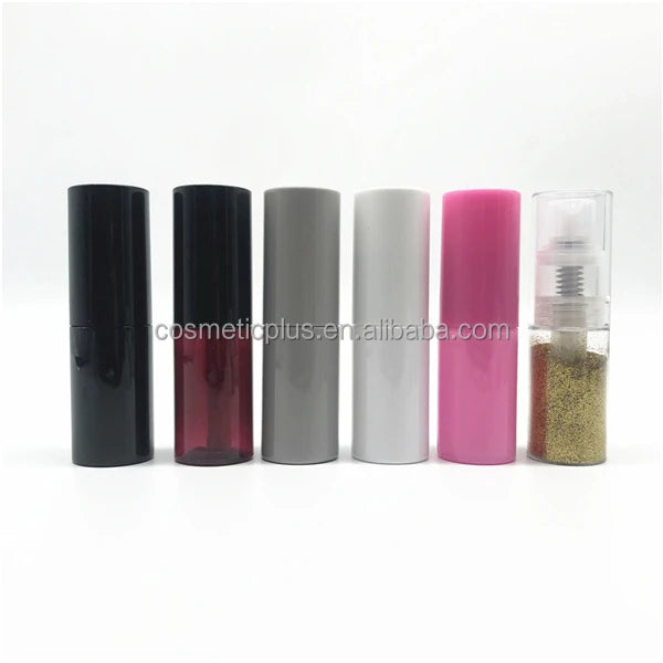 Edible Non Aerosol Metallic Lustre Loose Powder Dust Glitter Pump Sprayer 35ml Pump Action Screen Printing Beauty-plus Shampoo