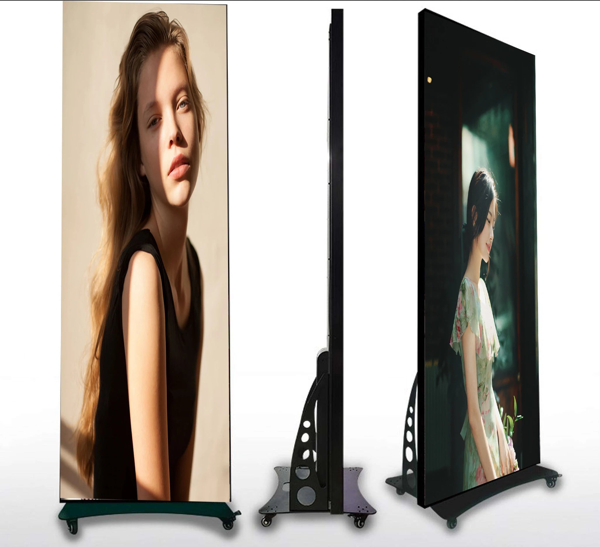 Digital LED Poster Indoor HD Electronic Advertising LED Screen P1.8 P2 P2.5 P3 Wifi Controlled Floor Standing LED Display