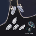 Optical Air Bag Hard Core Screw-in Silicone Nose Pads for Glasses Sunglasses Eyewear
