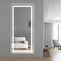 Rongchang Full-Length Wall Mounted Smart Touch Screen LED Lighted Mirror Modern Design Magic Dressing Mirror with LED Lights