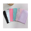 Factory Stock Waterproof Portable PP Money Bag Binder Notebook Envelope Budget Wallet A6 Envelopes