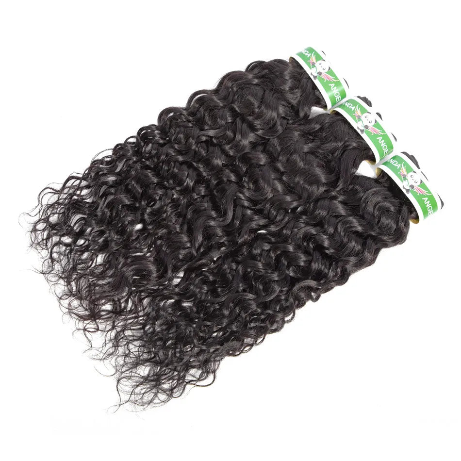 Cheap Hot Selling Cambodian Mink Cuticle Aligned Water Wave Human Hair Extension Natural 1b Color Hair Weave Human Hair Bundles