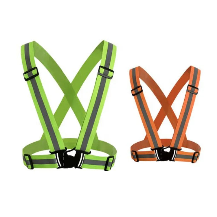 High Visibility Reflective Straps Customizable Logo Sport Running Reflective Belt