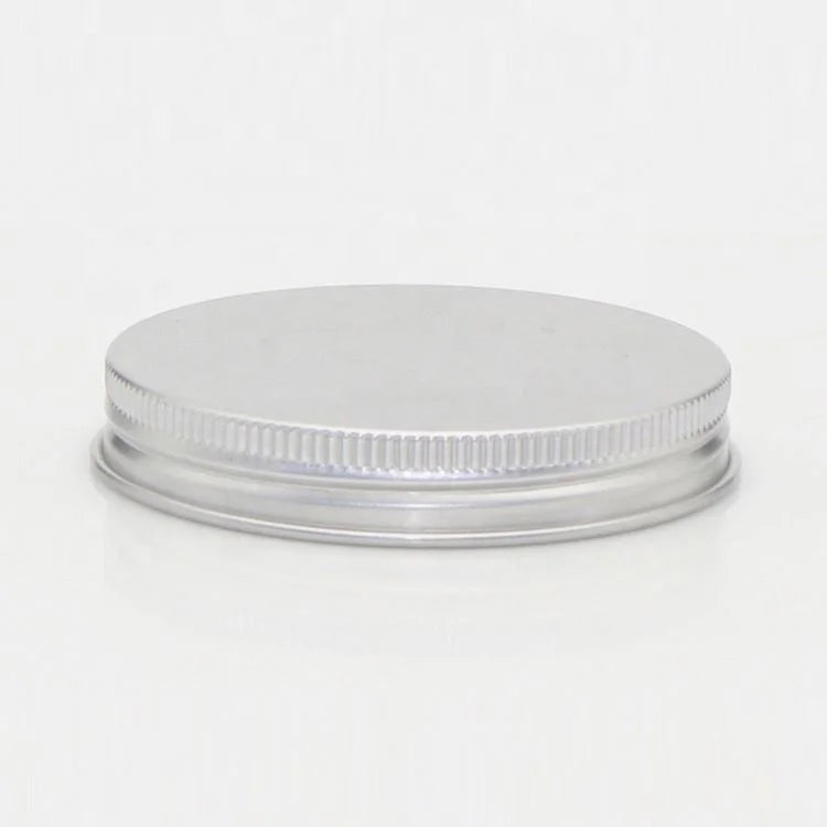 Sizes Diameter 58mm 63mm 70mm 83mm 89mm Bottle Lids Silver Metal Aluminum Screw Caps