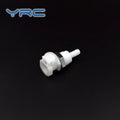Factory YRC 1/4" Panel Mount Barbed Quick Disconnect Air Hose Fittings Vacuum 120 PSI POM Body O-Ring Female Connectivity