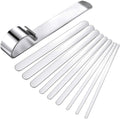 Stainless Steel Bangle Cuff Blank with Bending Bar Bending Tool for Stamping and DIY Jewelry Making
