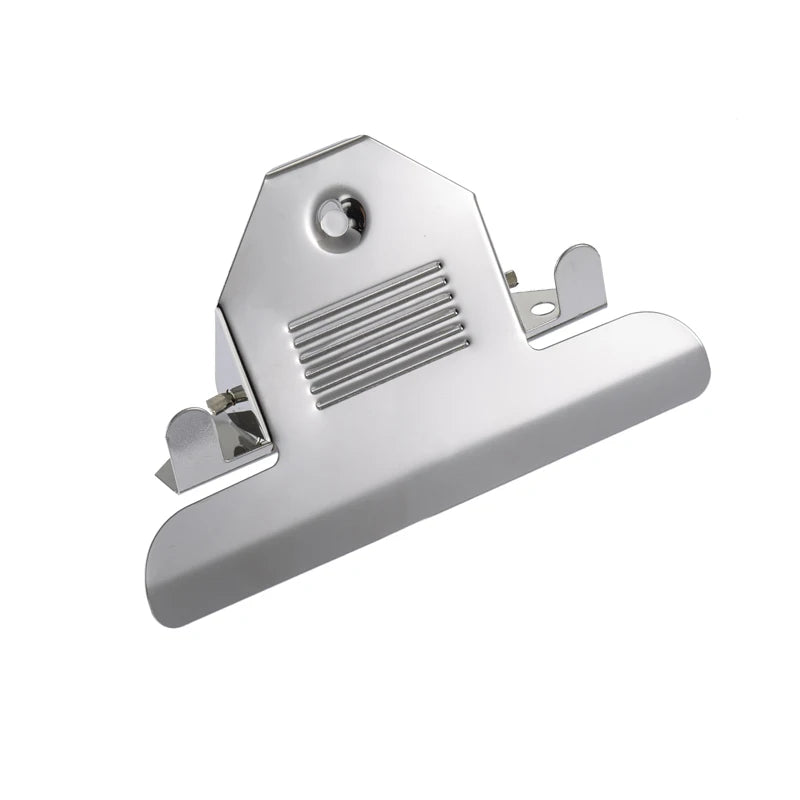 85mm Nickel Metal Butterfly Shape Clamp A4 Clipboard Rust-Resistant Environmental Electroplating Small Stationery Free Sample