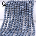 Zhe Ying 6/8/10mm Natural Blue Coral Beads