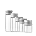 High Quality 22 MM Diameter Borosilicate Glass Tube Storage Container Borosilicate Bottle With Sealing Screw Lid