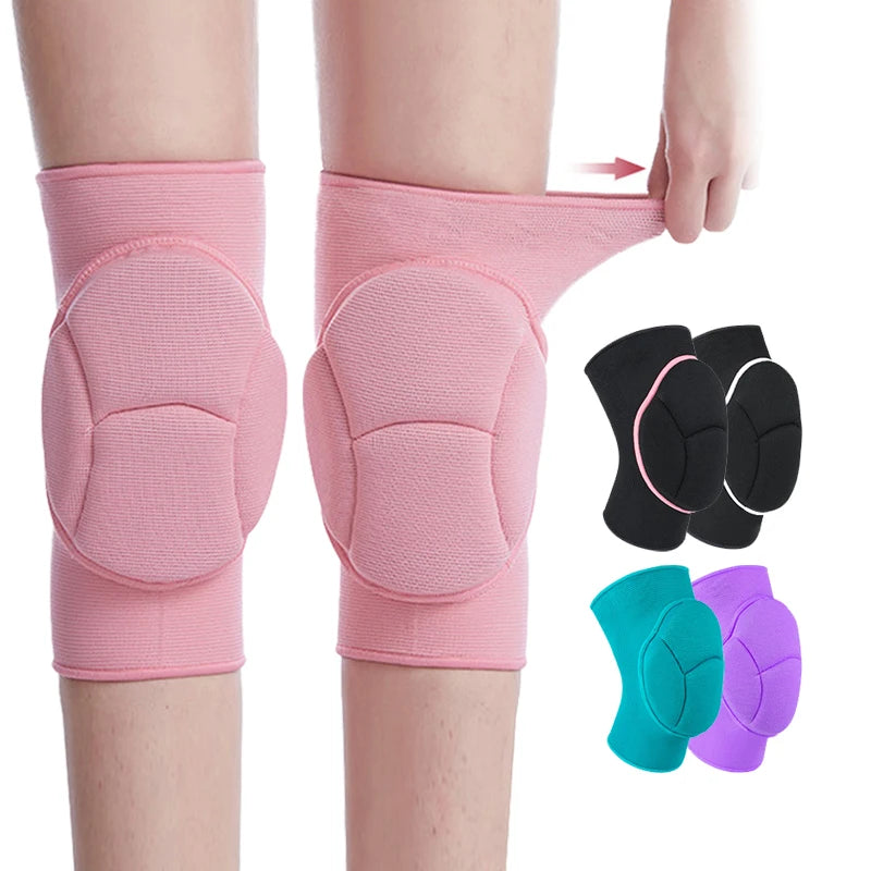 Sports Compression Thickening Sponge Brace Support Elastic Dance Knee Pads Protector