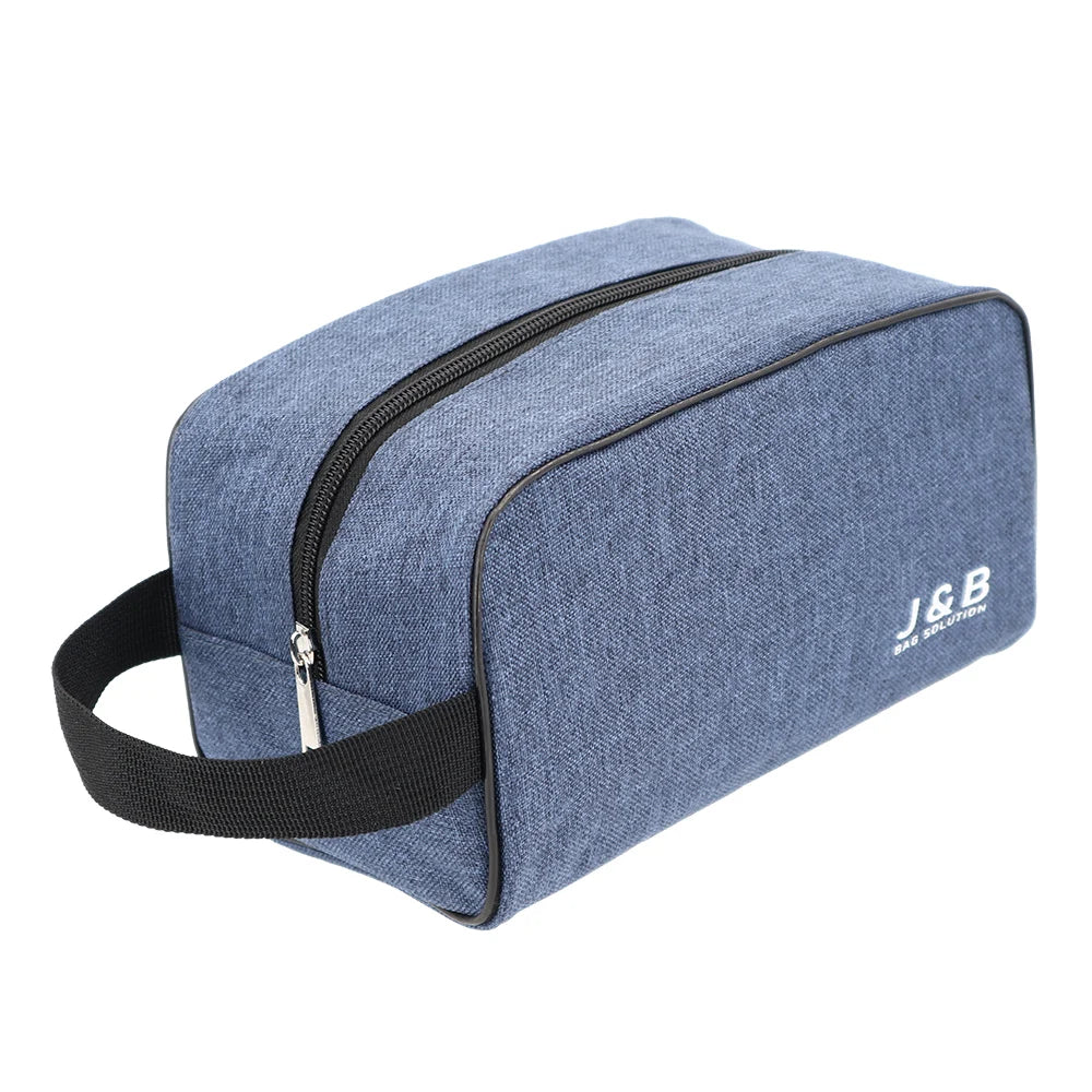 Yiwu Portable Capacity Beach Toiletry Wash Bag with Personalized Logo Promotional Wristlet Makeup Cosmetic Travel Organizer Bag