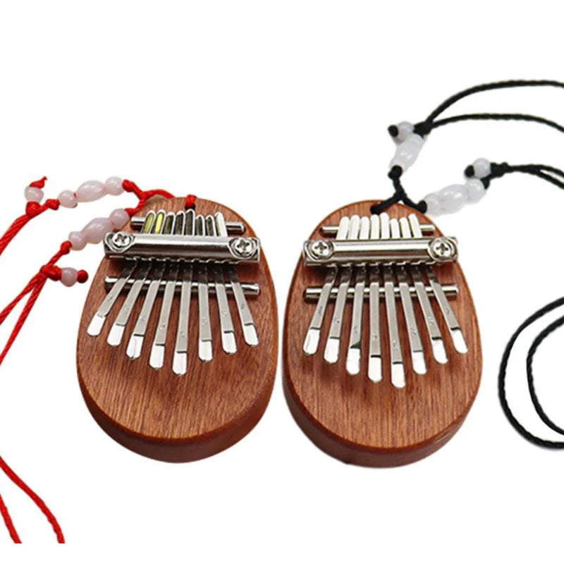 Woodev/Acrylic Thumb Piano 8-tone Kalimba Mini Kalimba Thumb Piano Finger Piano