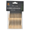 9cm Bamboo Fruit Fork PP Tube Package Fruit Fork  Fruit Pick Fruit Skewers