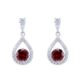 Abiding 925 Sterling Silver Earring With Screw Back Gem Stone Earring Set With Natural Stones Women Fashion Jewelry