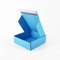Custom Logo Foldable Tear-Strip Box & Zipper Kraft Corrugated Paper Mailer Box for Clothing