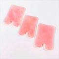 Huiying Factory Direct Sale Concave Natural Jade Stone Rose Quartz Gua Sha Massage Scraping Tool