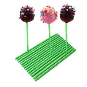 Factory Wholesale Food Grade Paper Stick 10x3.5mm Chocolate Candy Solid Colored Paper Lollipop Paper Stick