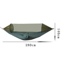 Sp-285 New Sunshade Mosquito Hammock Parachute Cloth Swing Second Speed Open Multifunctional Suspended Tent