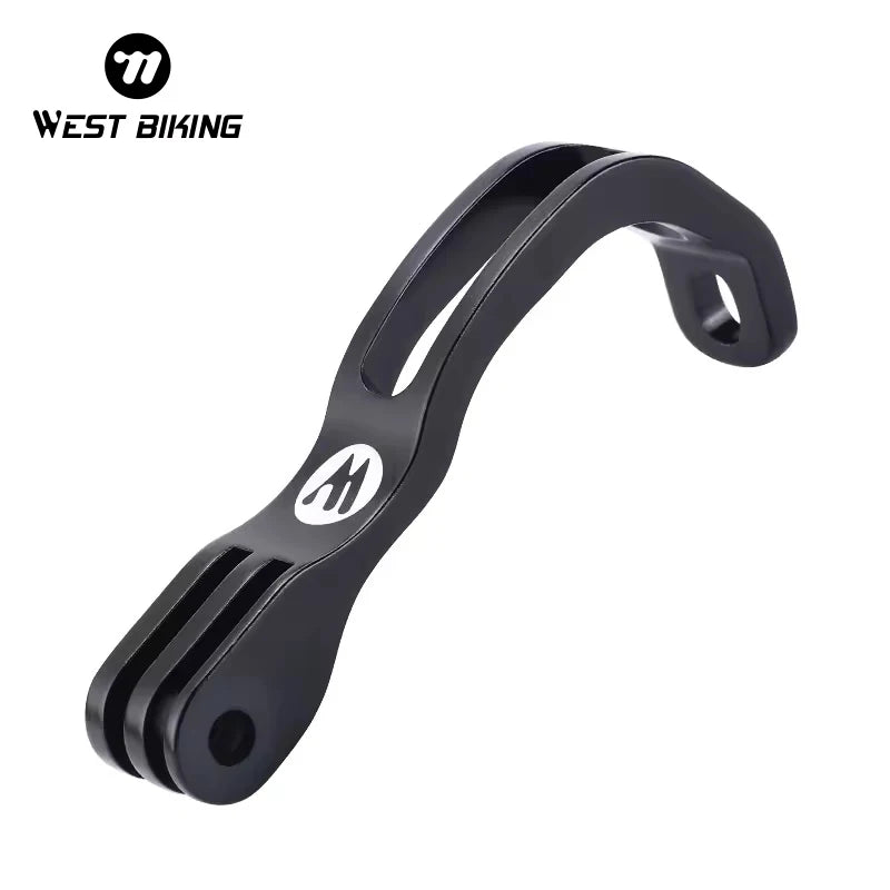 WEST BIKING Bicycle Cycling Front Fork Light Mount/Camera Stand Easy to Install Safety Adjustable Angle Cycling Front Fork Stand