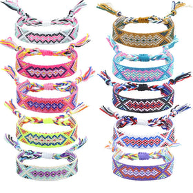 Nepal Bracelet Latest Promotion Price Fashion Woven Bracelet Colorful Fringe Lucky Friendship Gift Rope Bracelet for Women