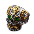 SS8-557R Steel Soldier Stainless Steel Punk Skull Fashion Jewelry Gift