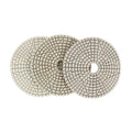 4" TRUE SHIN Resin-Bond Diamond Stone Polishing Tools 3-Step Polishing Pads for Marble Granite Quartz Dry/Wet Use OEM 2024