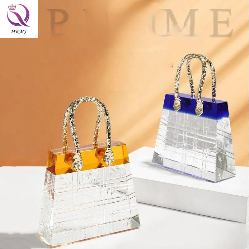 ModernLight Luxury and Elegant Handbag Crystal Decoration Study Bedroom Hotel Crafts  Decoration