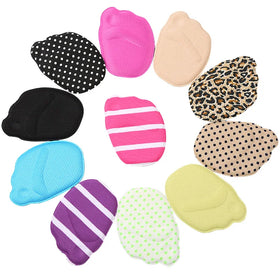 Premium Women's High Heel Inserts-3D Sponge Design Extra Soft Lightweight 8g Pair Forefoot Shock Absorption Pain Relief